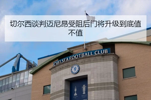 切尔西谈判迈尼昂受阻后门将升级到底值不值